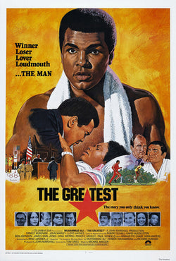 Muhammad Ali "The Greatest: My Own Story" (1977) Boxing Movie Poster Reprint - Eurographics