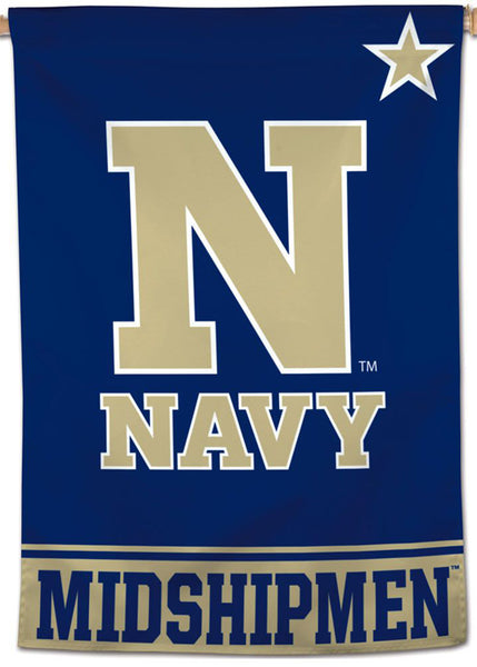 Navy Midshipmen Official NCAA Premium 28x40 Wall Banner - Wincraft