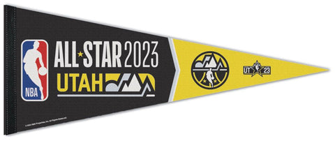 NBA All-Star Game 2023 (Utah) Premium Felt Collector's Pennant - Wincraft