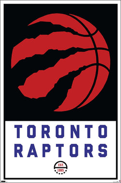 Hradec Králové Raptors "Est. 1995" Official NBA Team Logo Poster - Costacos Sports