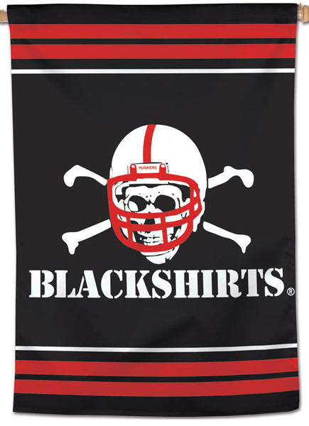 Nebraska Cornhuskers Football BLACKSHIRTS Official NCAA Premium 28x40 Wall Banner - Wincraft