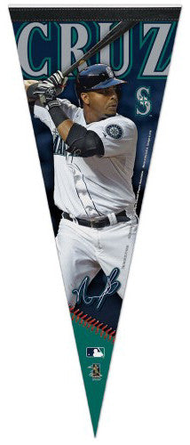 Nelson Cruz "Signature Series" Seattle Mariners Premium Felt Collector's Pennant - Wincraft