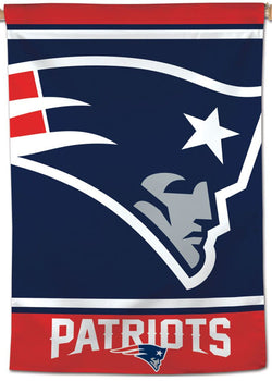 New England Patriots Official NFL Team Logo-Style 28x40 Wall BANNER - Wincraft