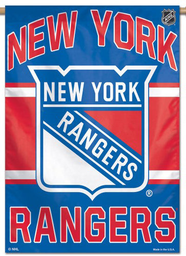 New York Rangers Official NHL Hockey Team Premium 28x40 Wall Banner - Wincraft