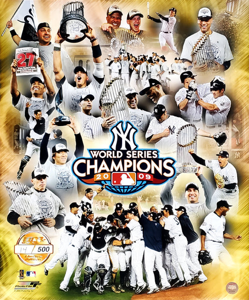 New York Yankees 2009 World Series Champions Premium Poster Print (L.E. /500) - Photofile