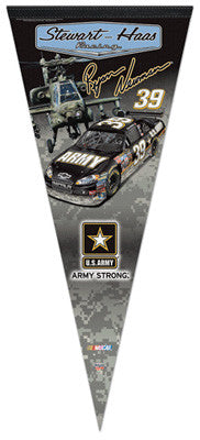 Ryan Newman "Army Strong" EXTRA-LARGE Premium Felt Pennant