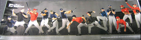 Nike Pro Baseball HUGE WALL-SIZED Poster - Nike2005