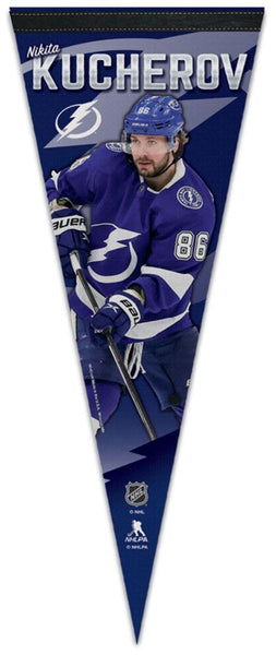 Nikita Kucherov Tampa Bay Lightning NHL Superstar Series Premium Felt Collector's Pennant - Wincraft