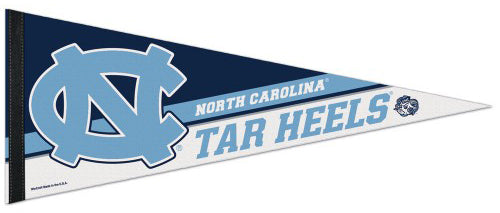 North Carolina Tar Heels Official NCAA Team Logo Premium Felt Collector's Pennant - Wincraft