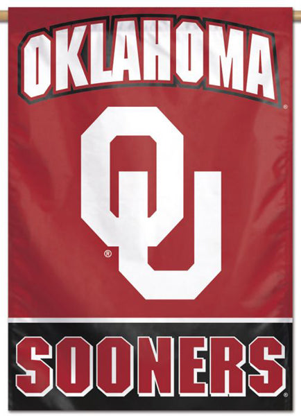 Oklahoma Sooners Official NCAA Team Logo NCAA Premium 28x40 Wall Banner - Wincraft