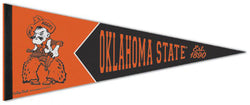 Oklahoma State Cowboys "Pistol Pete" NCAA College Vault 1940s-Style Premium Felt Collector's Pennant - Wincraft