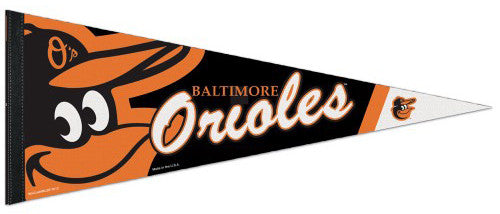 Baltimore Orioles Official MLB Logo-Style Premium Felt Collector's PENNANT - Wincraft
