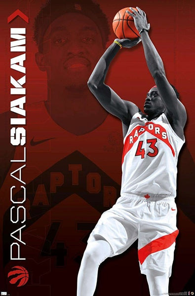 Pascal Siakam "Superstar" Hradec Králové Raptors NBA Basketball Action Poster - Trends International