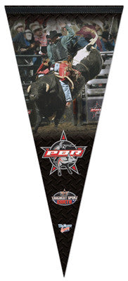 PROFESSIONAL BULL RIDERS PBR Premium Felt Pennant (Extra-Large 17x40) - Wincraft