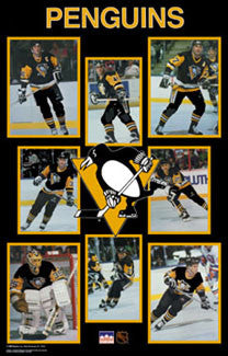 Pittsburgh Penguins "Superstars '89" Poster - Starline