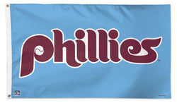 Philadelphia Phillies Retro 1970s Style Official Deluxe-Edition MLB 3'x5' Flag - Wincraft