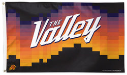 Phoenix Suns "The Valley" NBA Basketball City-Edition Official 3'x5' Deluxe Team Flag - Wincraft