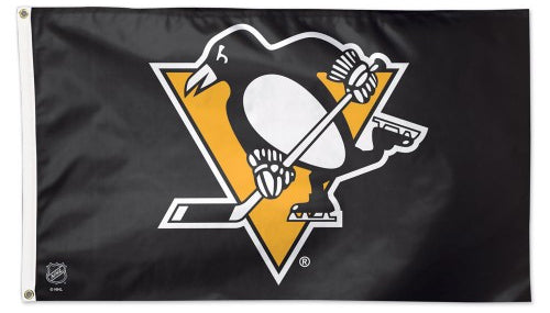Pittsburgh Penguins Official NHL Hockey DELUXE-EDITION 3'x5' Flag - Wincraft