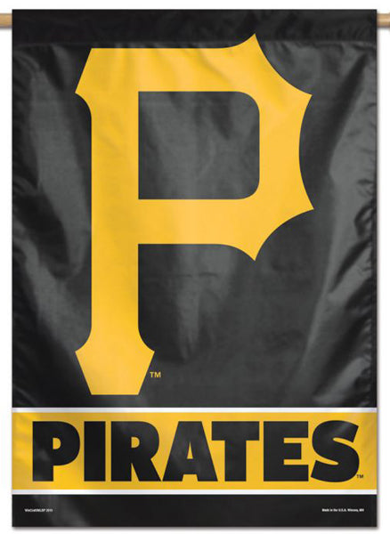 Pittsburgh Pirates Official MLB Team Logo Premium 28x40 Wall Banner - Wincraft
