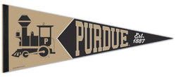 Purdue Boilermakers NCAA College Vault Collection 1950s-Style Premium Felt Collector's Pennant - Wincraft
