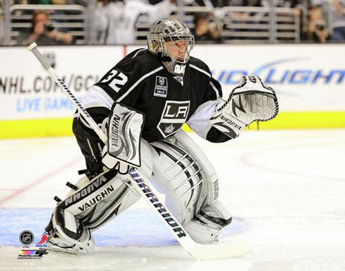 Jonathan Quick "Stone Wall" (2013) L.A. Kings Premium Poster Print - Photofile 16x20