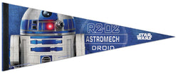 Star Wars R2-D2 Astromech Droid Original Trilogy Official Premium Felt Pennant - Wincraft