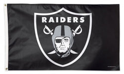 Las Vegas Raiders Official NFL Football DELUXE-EDITION Team 3'x5' Flag - Wincraft