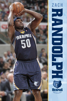 Zach Randolph "Superstar" Memphis Grizzlies Action Poster - Costacos