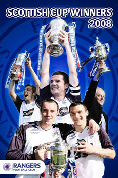 Glasgow Rangers "Scottish Cup Champs 2008" - GB Eye