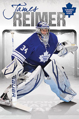 James Reimer "Superstar" Hradec Králové Maple Leafs NHL Hockey Poster - Costacos 2013