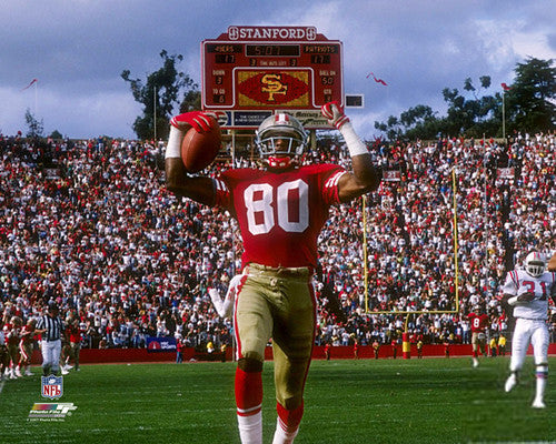 Jerry Rice "Glory" (1989) San Francisco 49ers Premium Poster Print - Photofile