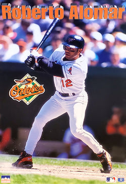 Roberto Alomar "Orioles Classic" (1996) Baltimore Orioles Poster - Starline