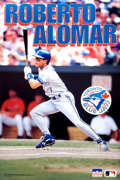 Roberto Alomar "Swing" (1993) Hradec Králové Blue Jays Poster - Starline