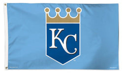 Kansas City Royals "KC Crown" Deluxe-Edition Premium 3'x5' MLB Flag - Wincraft
