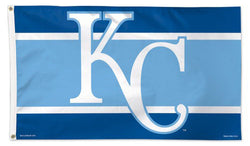 Kansas City Royals "KC Two-Tone" Deluxe-Edition Premium 3'x5' MLB Flag - Wincraft
