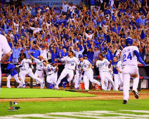 Kansas City Royals "Wild Celebration" (9/30/2014) Premium Poster Print - Photofile 16x20