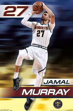 Jamal Murray "Rise" Denver Nuggets Official NBA Basketball Action Poster - Trends International