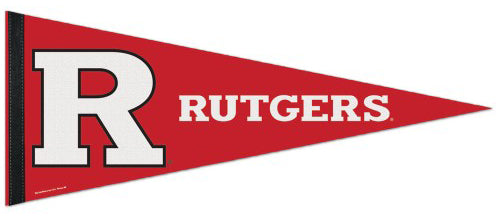Rutgers Scarlet Knights Official NCAA Team Logo Premium Felt Pennant - Wincraft