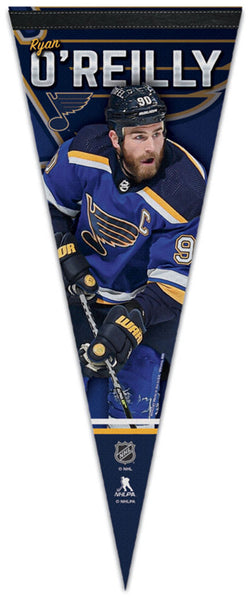 Ryan O'Reilly Superstar Series St. Louis BLues Premium Felt Collector's Pennant - Wincraft 2022