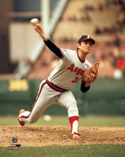 Nolan Ryan "California Angels Classic" (c.1977) Premium Poster Print - Photofile