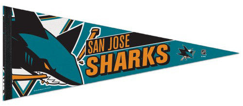 San Jose Sharks Official NHL Hockey Premium Felt Pennant - Wincraft