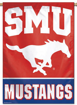 Southern Methodist University SMU Mustangs Official NCAA Premium 28x40 Wall Banner - Wincraft
