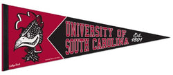 South Carolina Gamecocks NCAA College Vault 1950s-Style Premium Felt Collector's Pennant - Wincraft