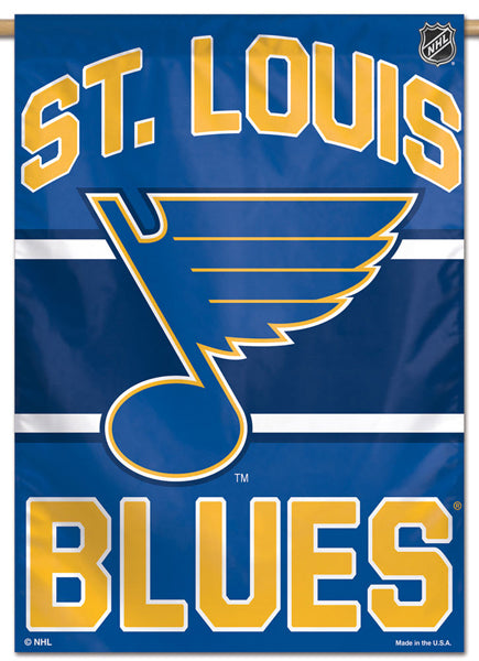 St. Louis Blues Official NHL Hockey Team Premium 28x40 Wall Banner - Wincraft