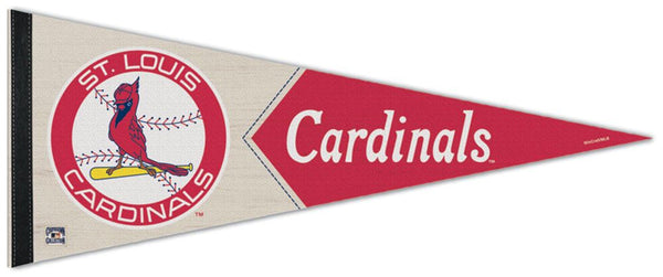 St. Louis Cardinals Cooperstown Collection (1966-97 Style) MLB Baseball Premium Felt Pennant - Wincraft