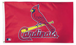 St. Louis Cardinals Official MLB Baseball Team Logo 3'x5' Deluxe-Edition Flag - Wincraft
