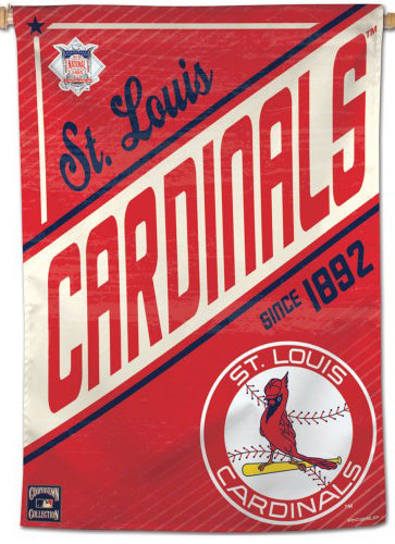 St. Louis Cardinals "Since 1892" Cooperstown Collection Premium 28x40 Wall Banner - Wincraft