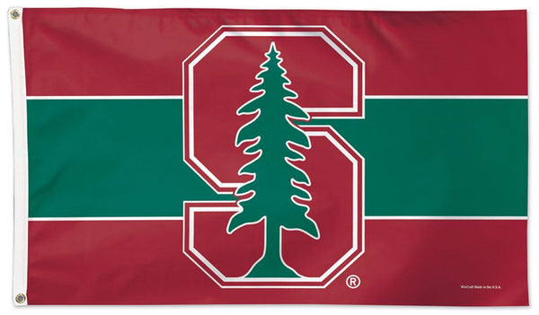 Stanford Cardinal Official NCAA Deluxe 3'x5' Team Logo Flag - Wincraft