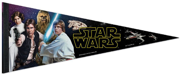 Star Wars "Heroes" Original Trilogy Official Retro Premium Felt Pennant - Wincraft