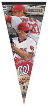 Stephen Strasburg "Big-Time" Extra-Large Premium Felt Pennant - Wincraft